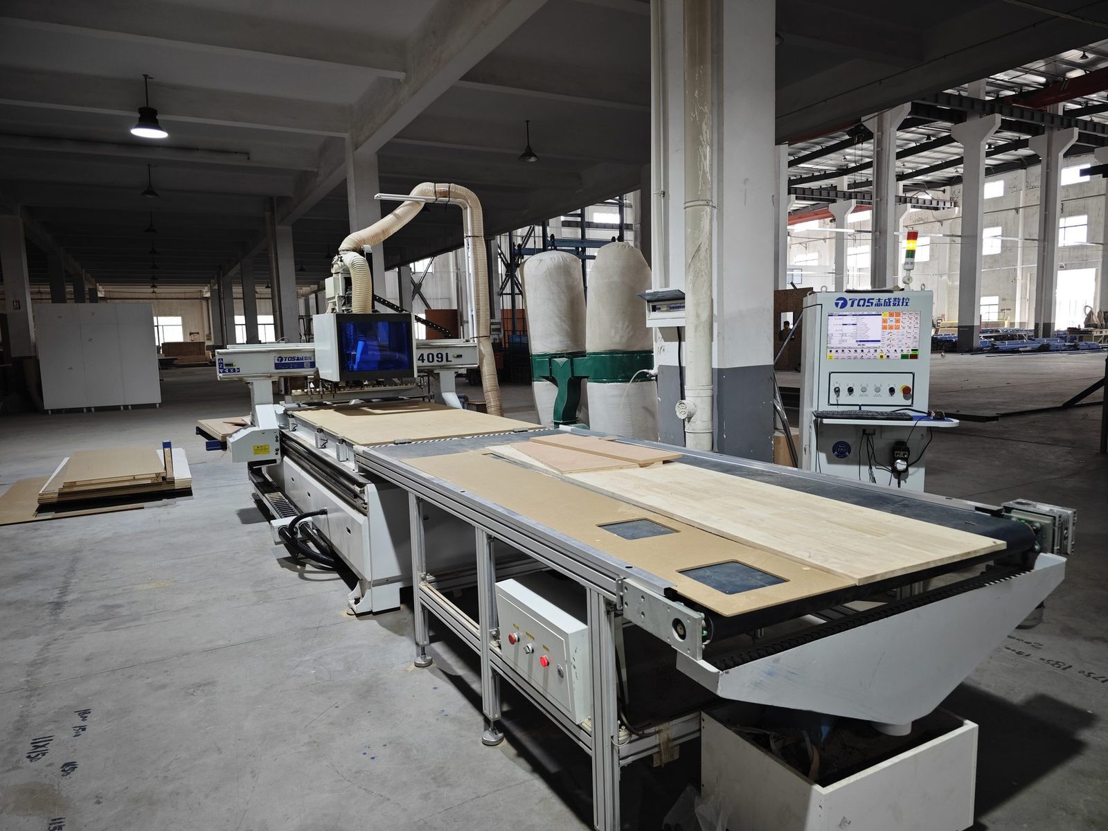 Workshop floor